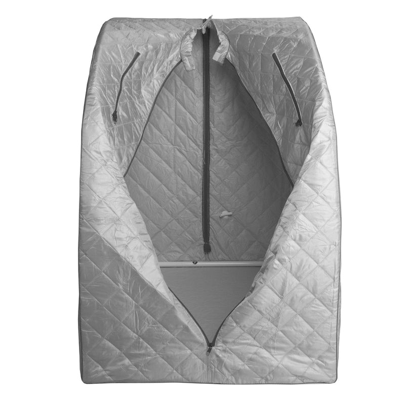 Durasage Health Portable Personal Therapeutic Spa Home Steam Sauna Weight Loss Slimming Detox (Gray Outline) SS03-Gray