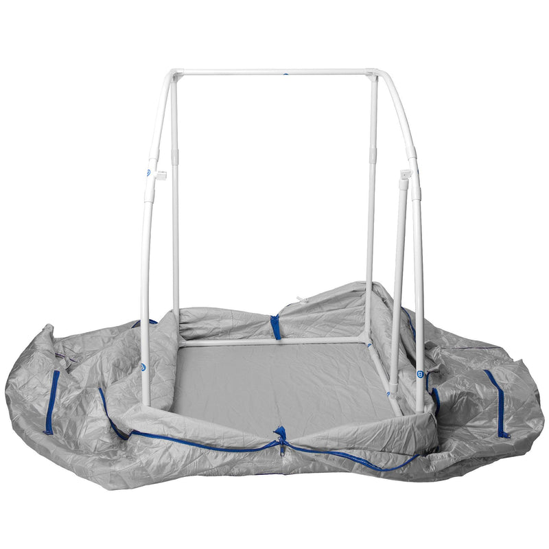 Durasage Health Lightweight Personal Steam Sauna for Weight Loss, Detox & Relaxation, 60 Minute Timer - Blue SS03-Blue