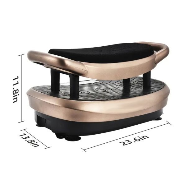 Dr. Fuji 3D Vibration Plate Exercise Machine with Unique Vibrating Seat FJ-2025-1