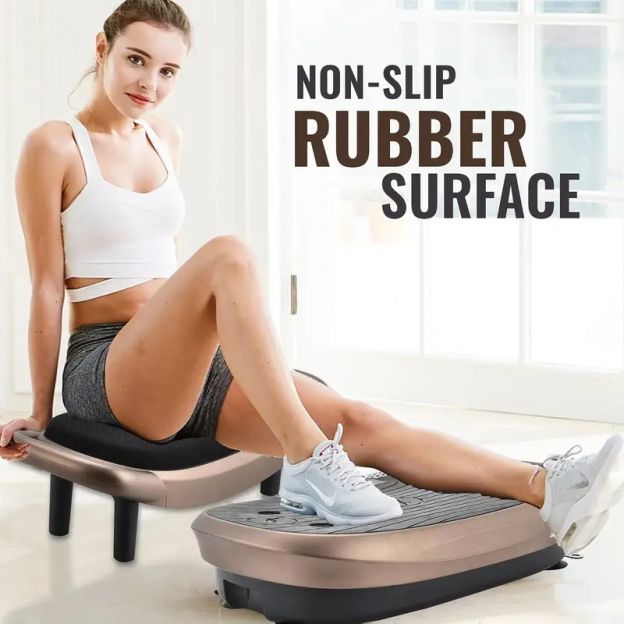 Dr. Fuji 3D Vibration Plate Exercise Machine with Unique Vibrating Seat FJ-2025-1