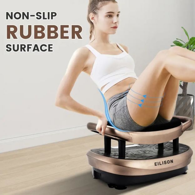 Dr. Fuji 3D Vibration Plate Exercise Machine with Unique Vibrating Seat FJ-2025-1
