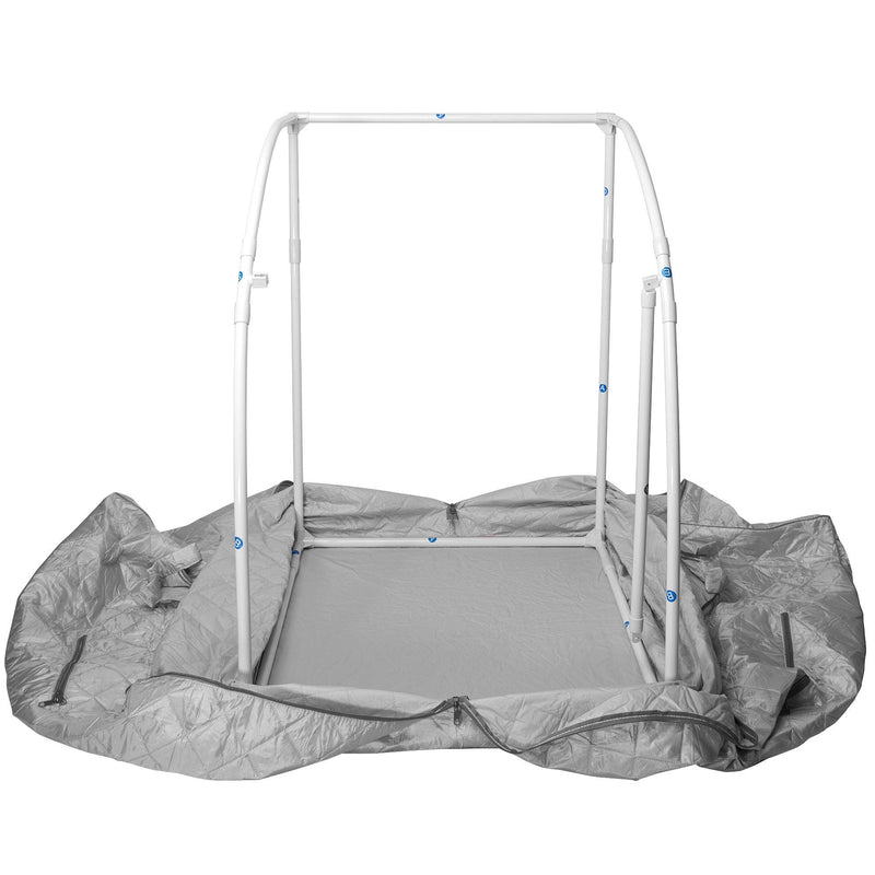 Durasage Health Portable Personal Therapeutic Spa Home Steam Sauna Weight Loss Slimming Detox (Gray Outline) SS03-Gray