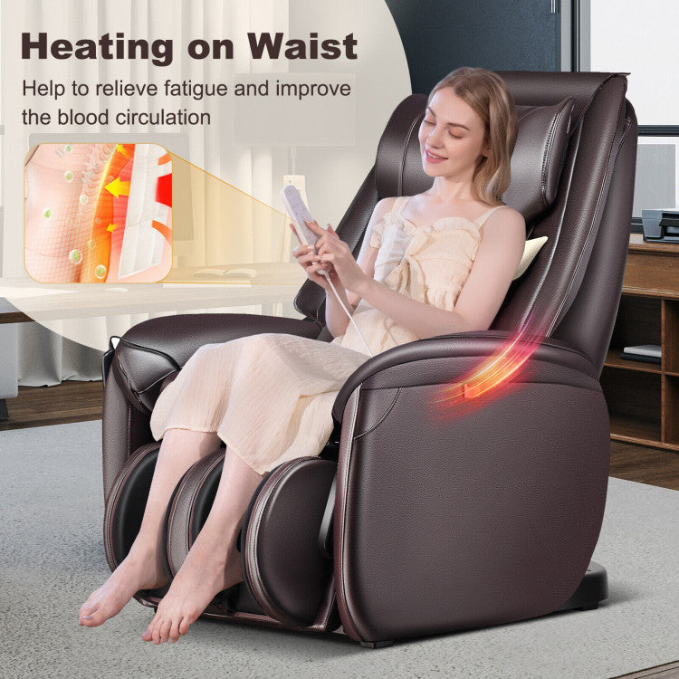 Costway Soothe 26 - Full Body Zero Gravity Massage Chair with Pillow JL10026WL