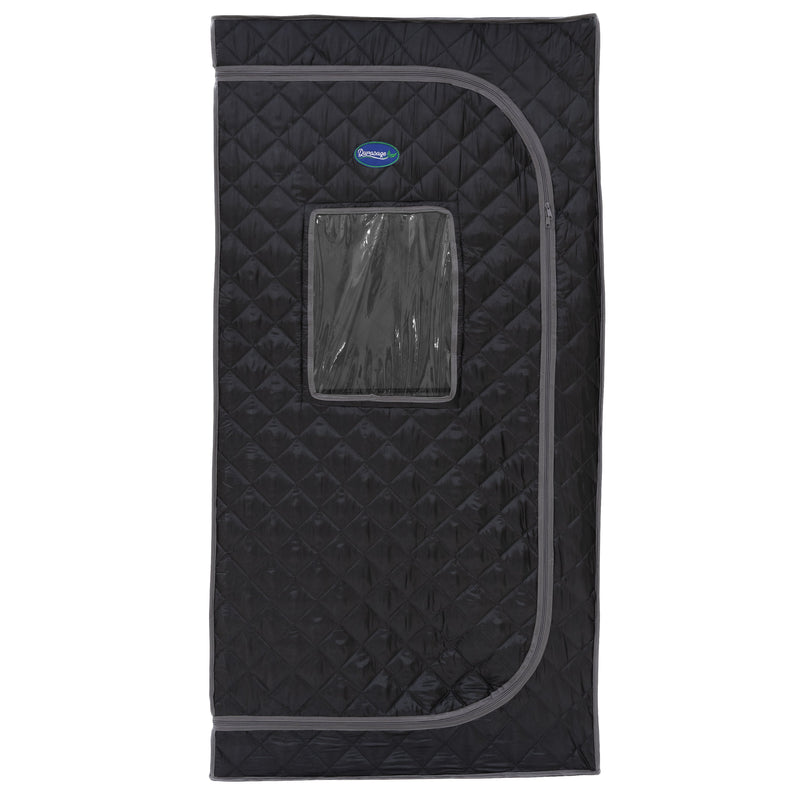 Durasage Health Portable Full Body Steam Sauna for at Home | 1200W 2.6L Steam Generator Including Remote Control | Portable Chair (1-Person) DSS-1P-03