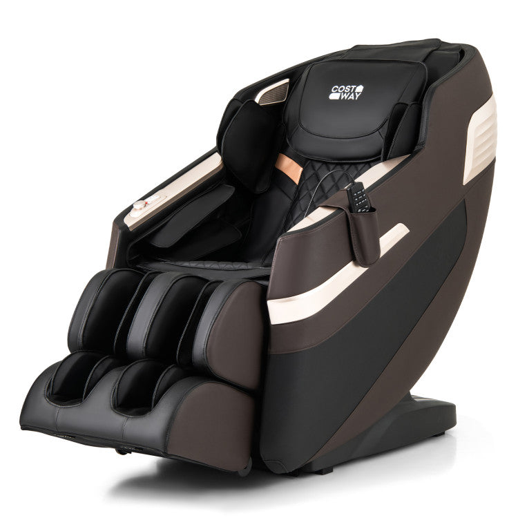 Costway Relaxation 44 - Fully Body Massage Chair with Airbags and Waist Heater JL10044BN