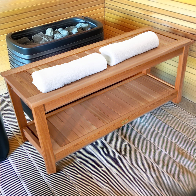 All Things Cedar Sauna Bench SB44