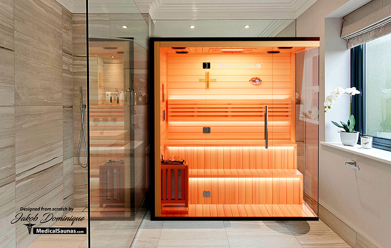 Medical Sauna Hybrid Plus Ultra Comfort Traditional 9