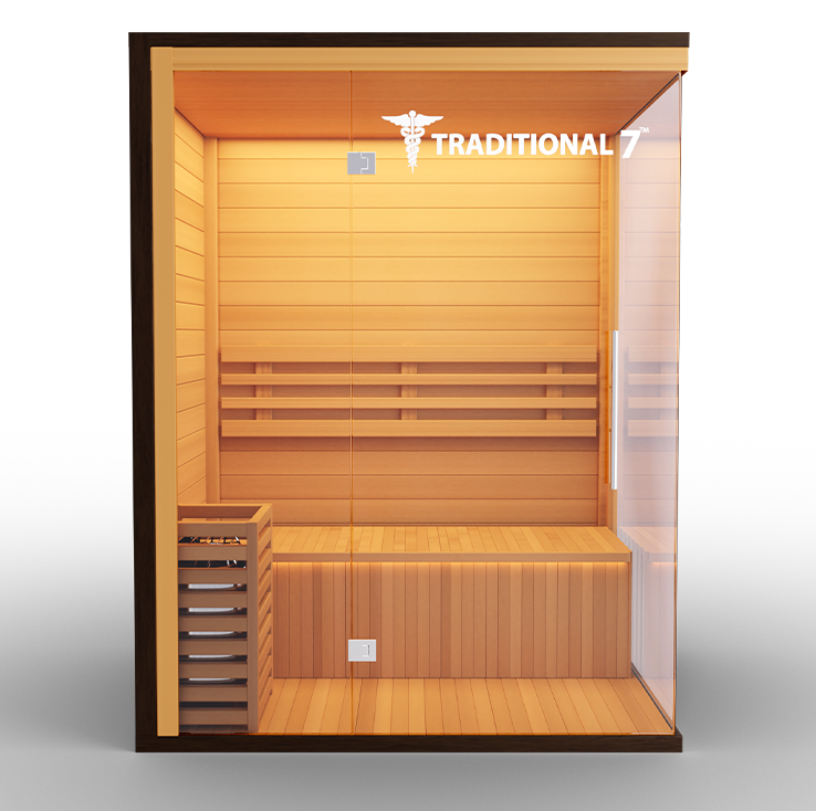Medical Sauna Ultimate Stress Relief Traditional 7 Version 2A