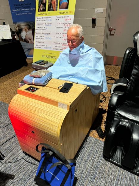 Dr. Fuji Dr. Boss Infrared Sauna and Acupuncture Box FJ-1002