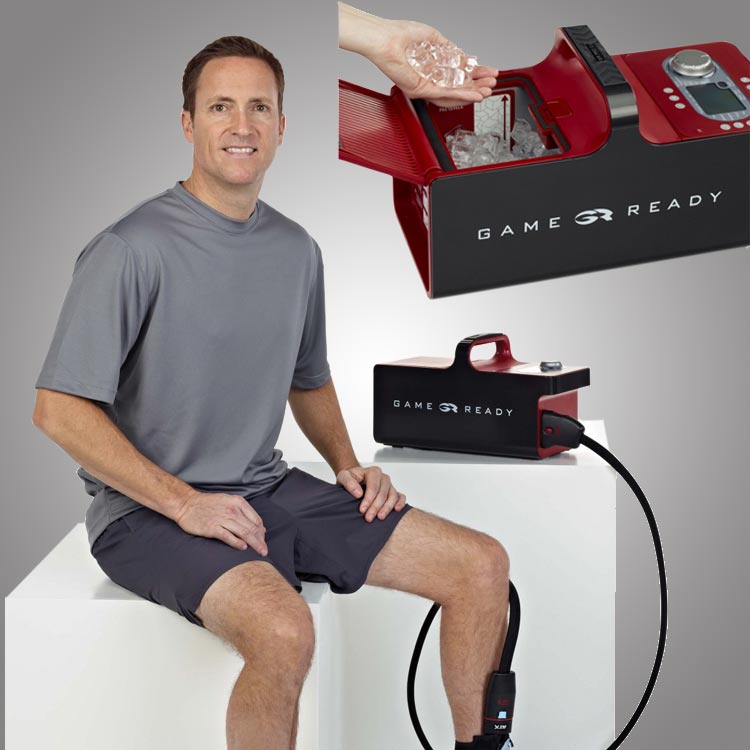 Game Ready Ice Machine GRPro 2.1 Cold & Compression Therapy Unit includes Control Unit, AC Adapter, and 6-foot Connector Hose 13-2500