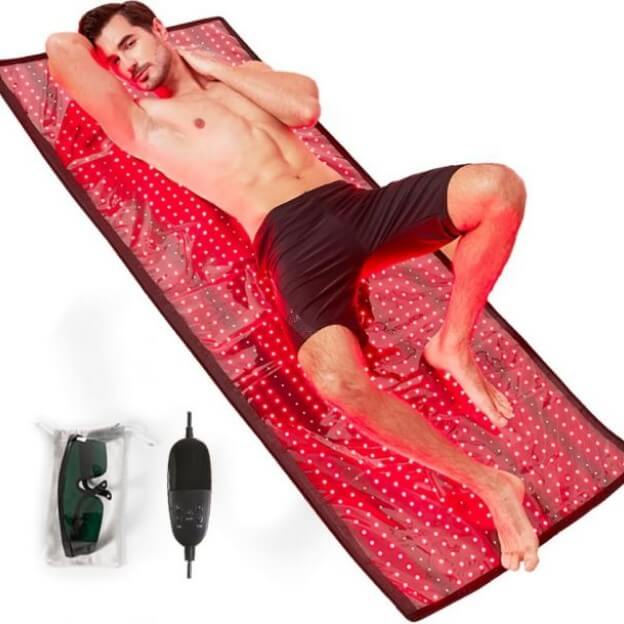 Dr. Boss LED Red Light Therapy Mat (Up to 1400 Red Light Units) FJ-1999