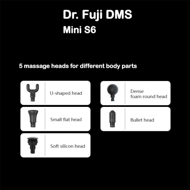 Dr. Fuji Deep Muscle Massager Massage Gun DMS MINI S6